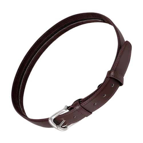 TOKIDNY Geld Pu Gürtel Mit Versteckter Tasche Reißverschluss Taschengürtel Reise Bargeld Safe Anti-diebstahl Gürtel Mit Tasche Für Männer Reisen Braun von TOKIDNY