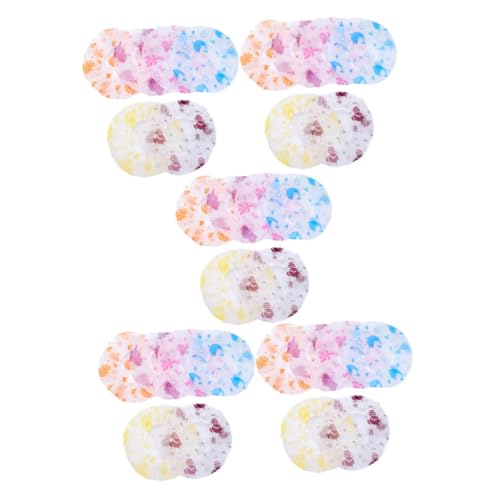 TOKIDNY 30stücke Wiederverwendbare Wasserdichte Duschhauben Für Frauen Elastische Duschhauben Stylische Badekappen Komfortable Für Schwimmen Und Baden Farben Je von TOKIDNY