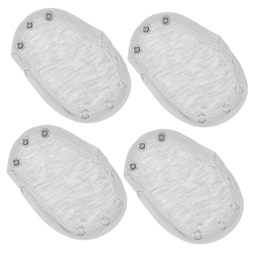 TOKIDNY 4stücke Bodysuit Druckknopf Verlängerungen Weiche Und Atmungsaktive Baumwolle Geeignet Für Strampler Und Overalls Doppeltes Design Für Zusätzlichen Für Neugeborene von TOKIDNY