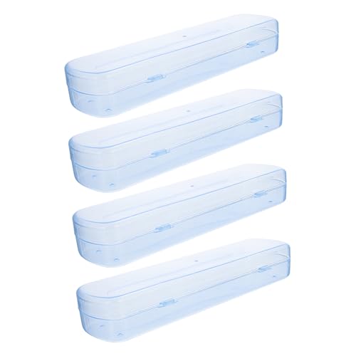TOKIDNY 4stücke Zahnbürstenetuis Tragbares Zahnbürstenetui Outdoor Zahnbürsten Organizer Zahnpasta Organizer Für Reisen Und Business von TOKIDNY