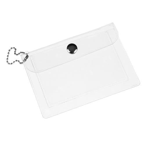 TOKIDNY Mini-geldbörse Mit Schlüsselanhänger Wechselgeldbörse Für Schlüsselanhänger Sicheres Verschlussdesign Kompaktes Modisches PVC-Material von TOKIDNY