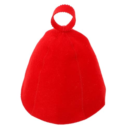 TOKIDNY Wollfilz Sauna Hut Für Damen Und Herren Dicke Und Wasserabsorbierende Kopfbedeckung Schnell Trocknend Schützend Vor Überhitzung Für Zuhause Und Sauna von TOKIDNY