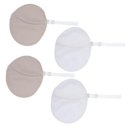 TOKIDNY 2paare Wiederverwendbare Achselpads Für Schweißabsorption Transparente Waschbare Unterarmpads Für Trockene Achseln Für Damen Und Und von TOKIDNY