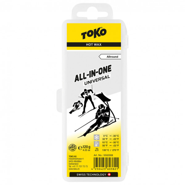Toko - All-In-One Universal Wax - Heißwachs Gr 120 g Toko - All-In-One Universal Wax - Heißwachs Gr 120 g von TOKO