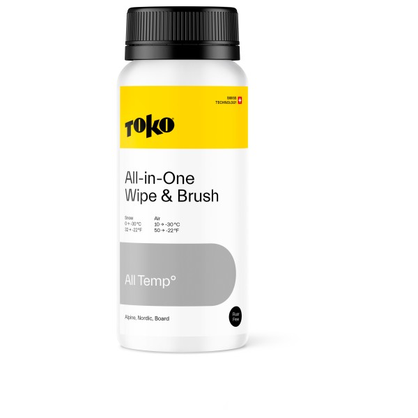 Toko - All-In-One Wipe&Brush - Flüssigwachs Gr 250 ml von TOKO