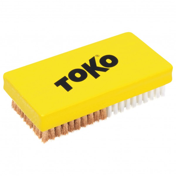 Toko - Base Brush Combi Nylon / Copper - Bürste gelb Toko - Base Brush Combi Nylon / Copper - Bürste gelb von TOKO