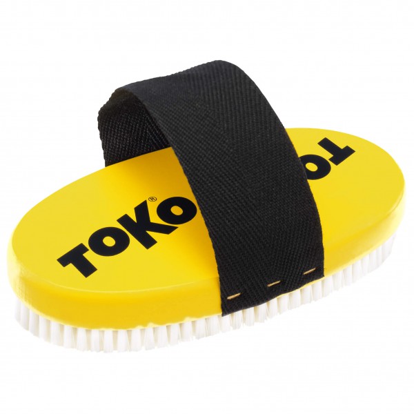 Toko - Base Brush Oval Nylon - Bürste gelb Toko - Base Brush Oval Nylon - Bürste gelb von TOKO