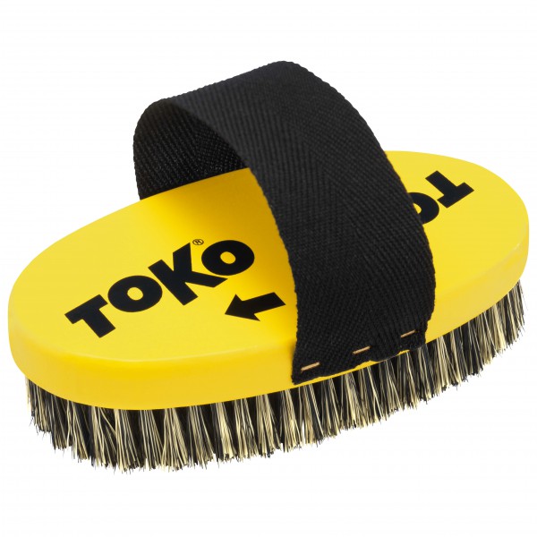 Toko - Base Brush Oval Steel Wire Gr 25 mm gelb Toko - Base Brush Oval Steel Wire Gr 25 mm gelb von TOKO