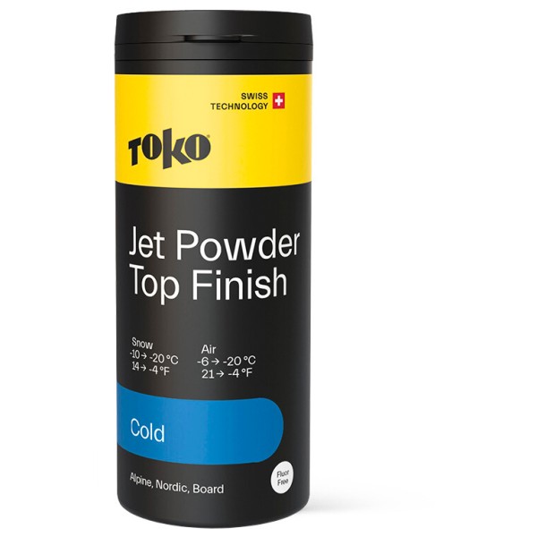 Toko - Jet Powder Top Finish Cold - Heißwachs Gr 30 g von TOKO