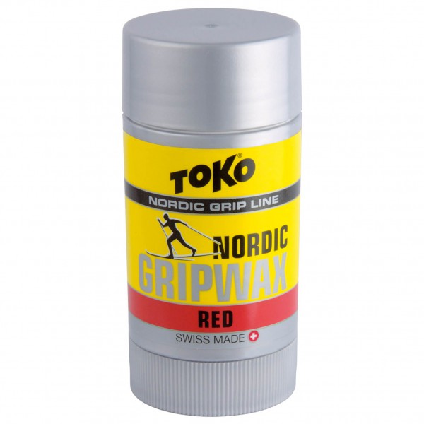 Toko - Nordic Gripwax Red - Aufreibwachs Gr 25 g rot Toko - Nordic Gripwax Red - Aufreibwachs Gr 25 g rot von TOKO