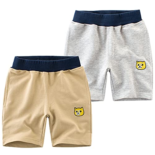 TOKYMOON 2er Pack Kinder Shorts Jungen Sommer Shorts Kurze Hose mit Dinosaurier-Druck Kurze Hose Sport für Jungen Baumwolle Kinder Sommer Shorts Sporthose kurz Jungen Hund 90 TOKYMOON 2er Pack Kinder Shorts Jungen Sommer Shorts Kurze Hose mit Dinosaurier-Druck Kurze Hose Sport für Jungen Baumwolle Kinder Sommer Shorts Sporthose kurz Jungen Hund 90 von TOKYMOON