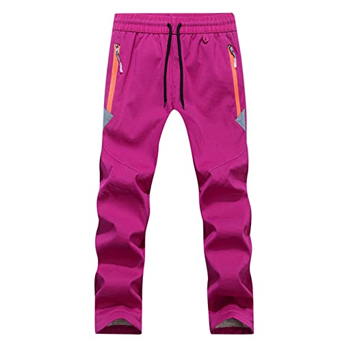 TOKYMOON Jungen Softshellhose Kinder Softshellhose Gefüttert Skihose mit Reflektor Thermohose Wasserdicht Winter Schneehose Atmungsaktiv Warm Hose Mädchen Wanderhose Outdoorhose Roserot A L TOKYMOON Jungen Softshellhose Kinder Softshellhose Gefüttert Skihose mit Reflektor Thermohose Wasserdicht Winter Schneehose Atmungsaktiv Warm Hose Mädchen Wanderhose Outdoorhose Roserot A L von TOKYMOON