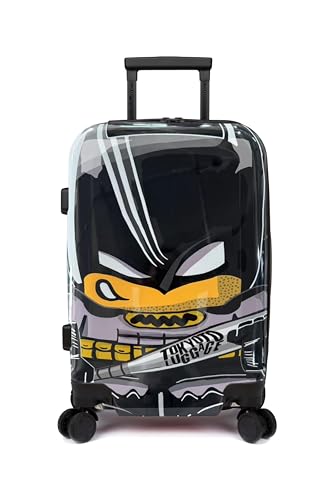 TOKYOTO Handgepäck-Koffer klein SOLID Colors (Batty Boy, Koffer + LADEGERÄT) von TOKYOTO