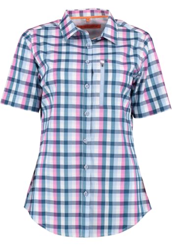 TOM COLLINS Damen Bluse Kurzarm Freizeitbluse mit Liegekragen Plixo, Größe:40, Farbe:Mittelblau TOM COLLINS Damen Bluse Kurzarm Freizeitbluse mit Liegekragen Plixo, Größe:40, Farbe:Mittelblau von TOM COLLINS