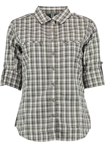 TOM COLLINS Damen Bluse Langarm Freizeitbluse mit Liegekragen Sukato, Größe:36, Farbe:dunkelgrün TOM COLLINS Damen Bluse Langarm Freizeitbluse mit Liegekragen Sukato, Größe:36, Farbe:dunkelgrün von TOM COLLINS