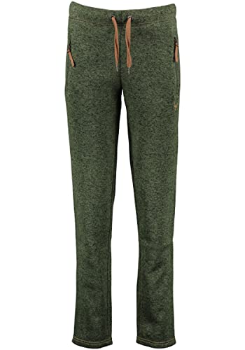 TOM COLLINS Damen Strickfleece Hose Lang Loungewear Jogginghose Stera, Größe:34, Farbe:trachtengrün von TOM COLLINS