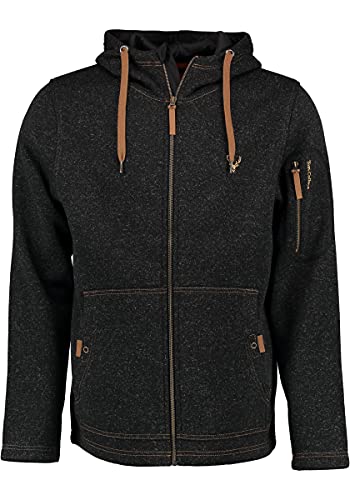 TOM COLLINS Herren Fleecejacke Freizeitjacke Zipper hochgeschlossen mit Kapuze Vazabi, Größe:XXL, Farbe:anthrazit TOM COLLINS Herren Fleecejacke Freizeitjacke Zipper hochgeschlossen mit Kapuze Vazabi, Größe:XXL, Farbe:anthrazit von TOM COLLINS