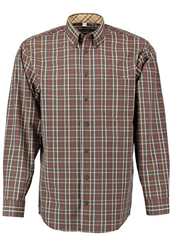 TOM COLLINS Herren Hemd Langarm Freizeithemd mit Button-Down Kragen Ferinu, Größe:41/42, Farbe:Oliv TOM COLLINS Herren Hemd Langarm Freizeithemd mit Button-Down Kragen Ferinu, Größe:41/42, Farbe:Oliv von TOM COLLINS