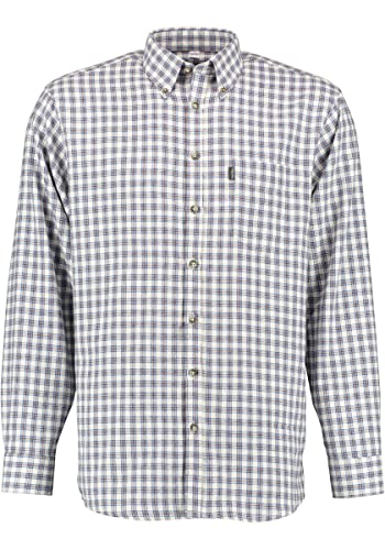 TOM COLLINS Herren Hemd Langarm Freizeithemd mit Button-Down Kragen Iwubi, Größe:43/44, Farbe:Natur von TOM COLLINS