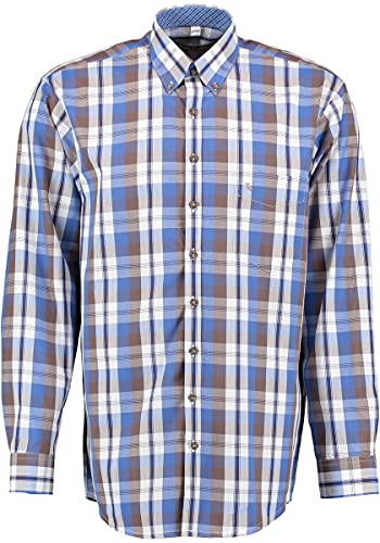 TOM COLLINS Herren Hemd Langarm Freizeithemd mit Button-Down Kragen Izuda, Größe:43/44, Farbe:Jeans TOM COLLINS Herren Hemd Langarm Freizeithemd mit Button-Down Kragen Izuda, Größe:43/44, Farbe:Jeans von TOM COLLINS