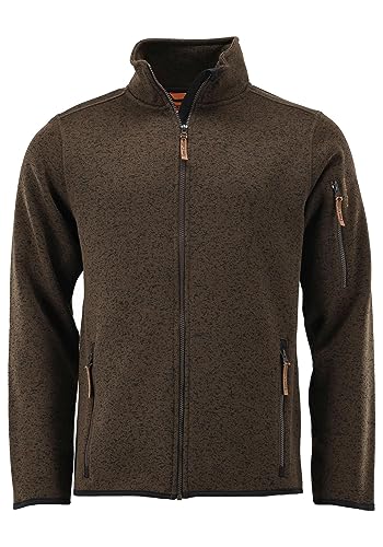 TOM COLLINS Herren Strickfleecejacke Freizeitjacke mit Stehkragen hochgeschlossen Jatya, Größe:XXL, Farbe:dunkelbraun TOM COLLINS Herren Strickfleecejacke Freizeitjacke mit Stehkragen hochgeschlossen Jatya, Größe:XXL, Farbe:dunkelbraun von TOM COLLINS