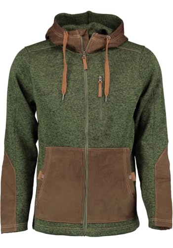 TOM COLLINS Herren Strickfleecejacke Übergangsjacke mit Kapuze Mumep, Größe:L, Farbe:trachtengrün TOM COLLINS Herren Strickfleecejacke Übergangsjacke mit Kapuze Mumep, Größe:L, Farbe:trachtengrün von TOM COLLINS