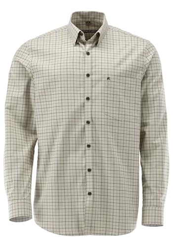 TOM COLLINS Langarm Hemd mit Button-Down-Kragen Keged, Größe:41/42, Farbe:ecrue von TOM COLLINS