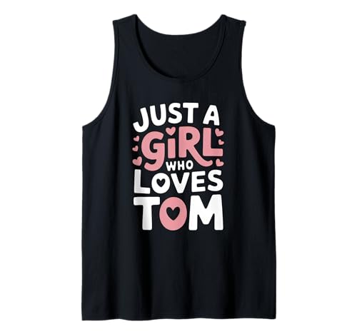 Nur ein Mädchen, das TOM liebt T-Shirt Cute TOM Tank Top Nur ein Mädchen, das TOM liebt T-Shirt Cute TOM Tank Top von TOM Designs By ShirtZilla