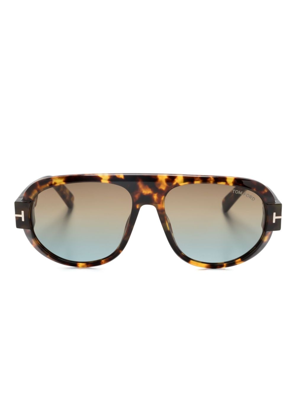 TOM FORD Eyewear Blake Pilotenbrille - Braun von TOM FORD Eyewear