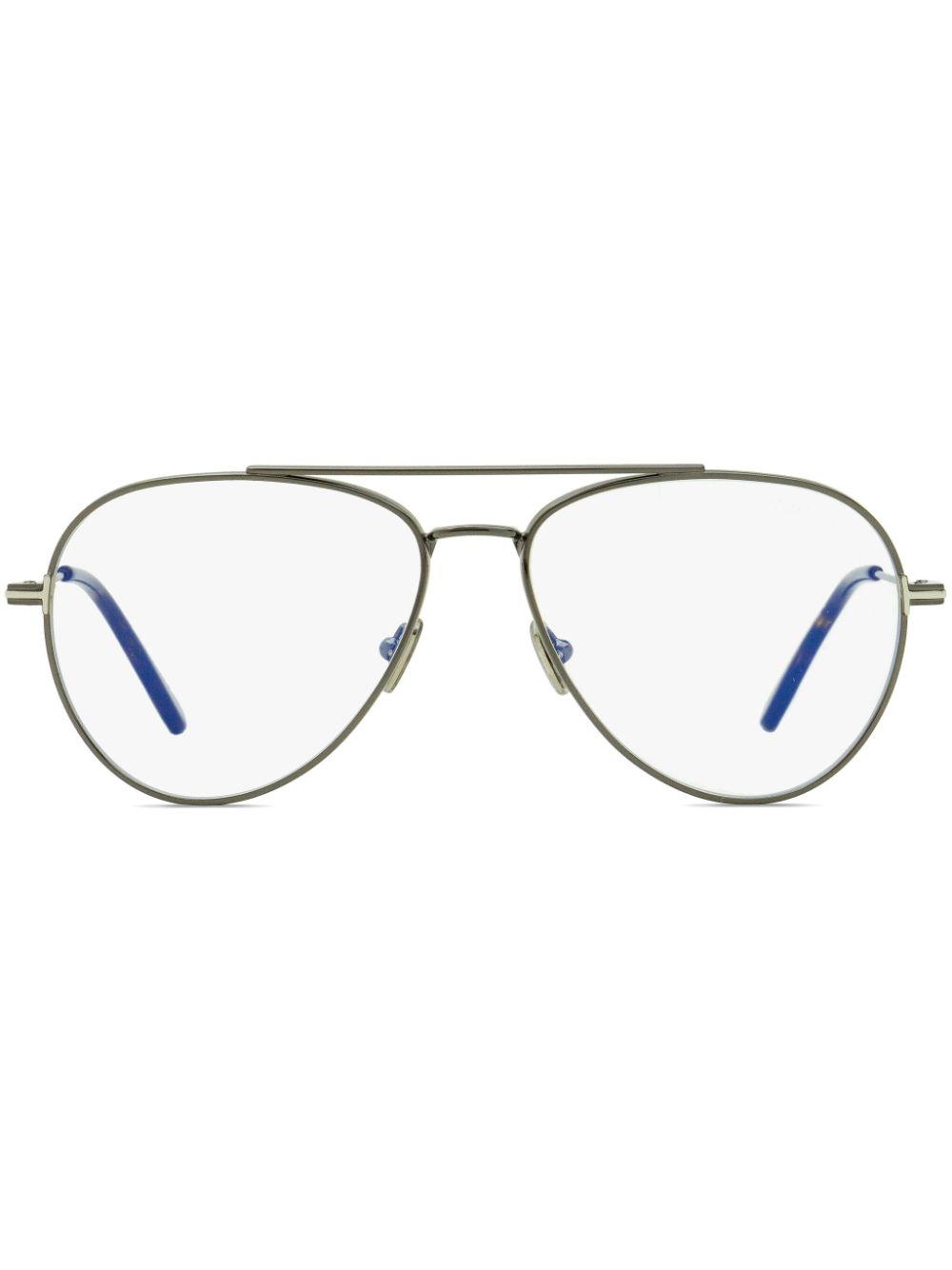 TOM FORD Eyewear Blue Block Pilotenbrille - Silber von TOM FORD Eyewear