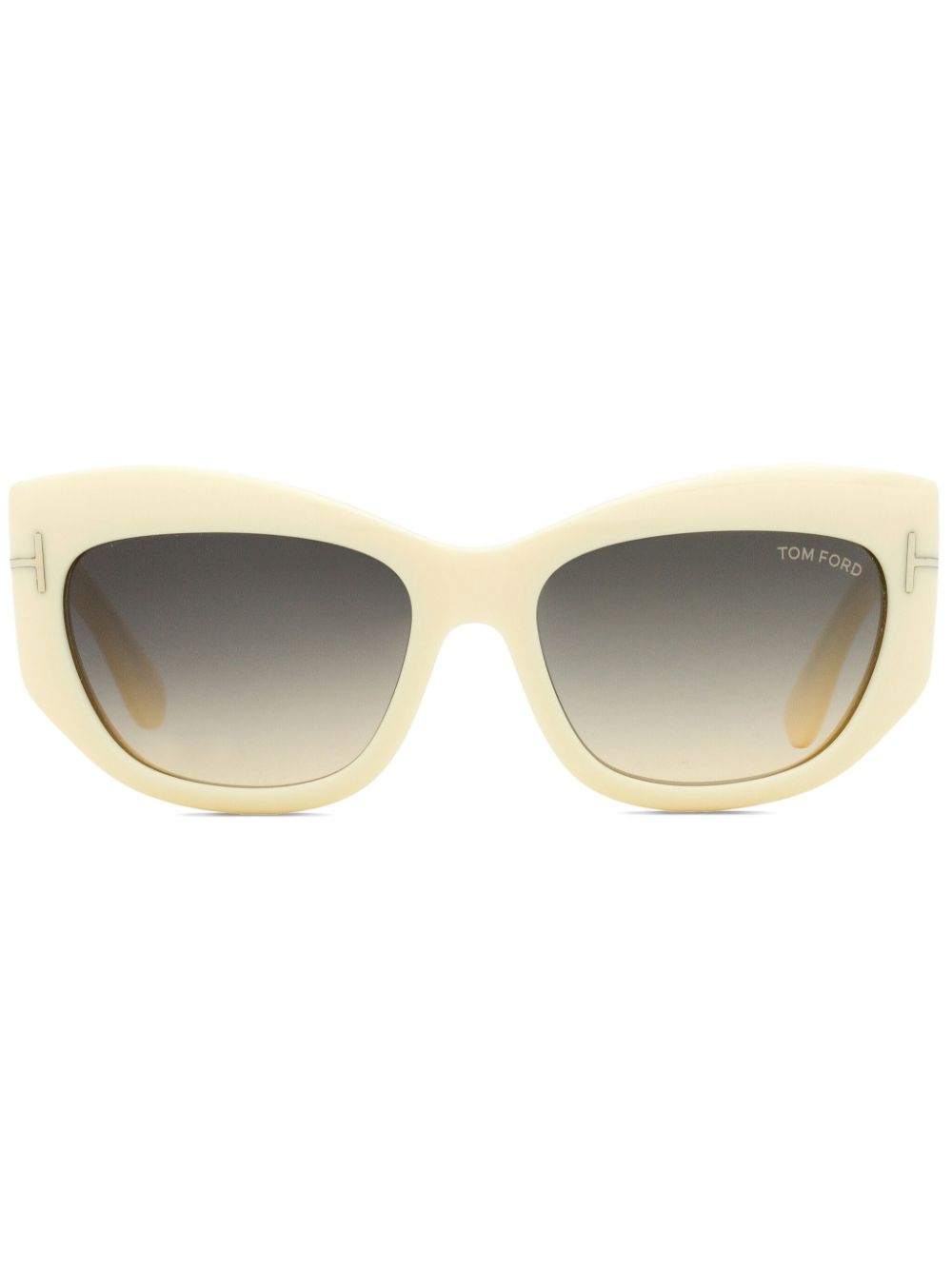 TOM FORD Eyewear Brianna Sonnenbrille mit Cat-Eye-Gestell - Nude von TOM FORD Eyewear