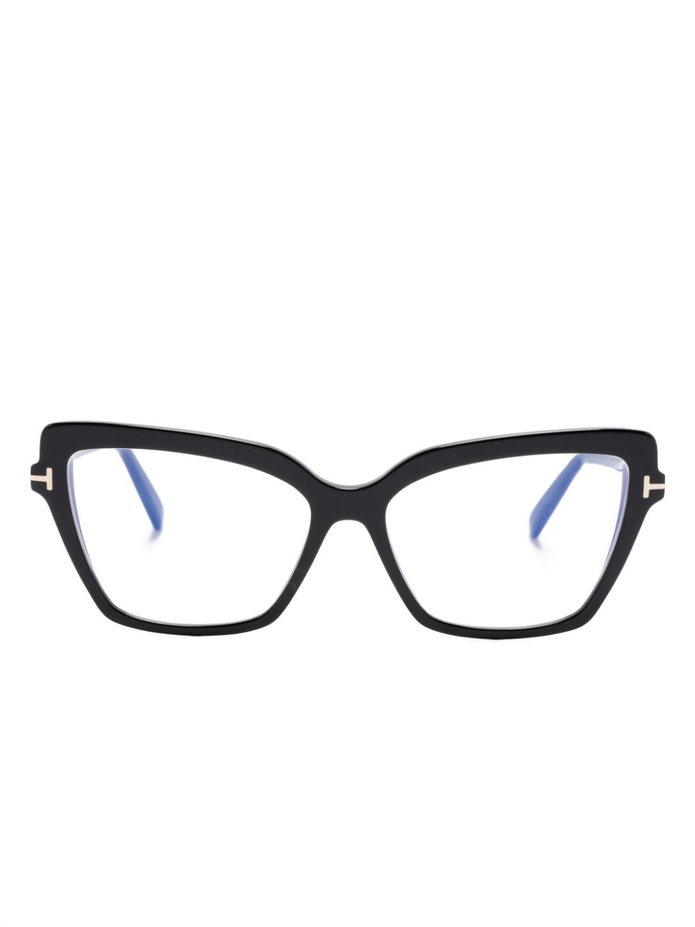 TOM FORD Eyewear Brille im Cat-Eye-Design - Schwarz von TOM FORD Eyewear