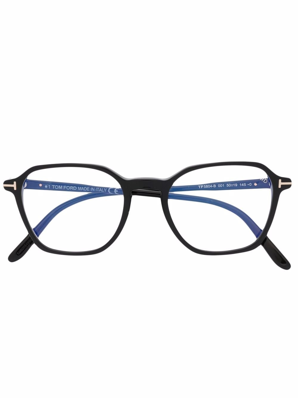 TOM FORD Eyewear Brille mit D-Gestell - Schwarz von TOM FORD Eyewear