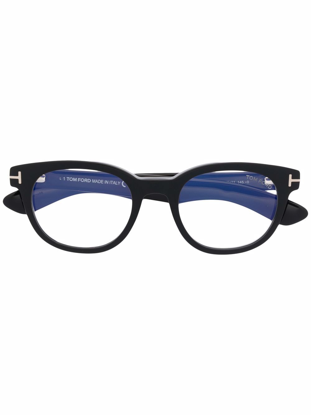 TOM FORD Eyewear Brille mit rundem Gestell - Schwarz von TOM FORD Eyewear