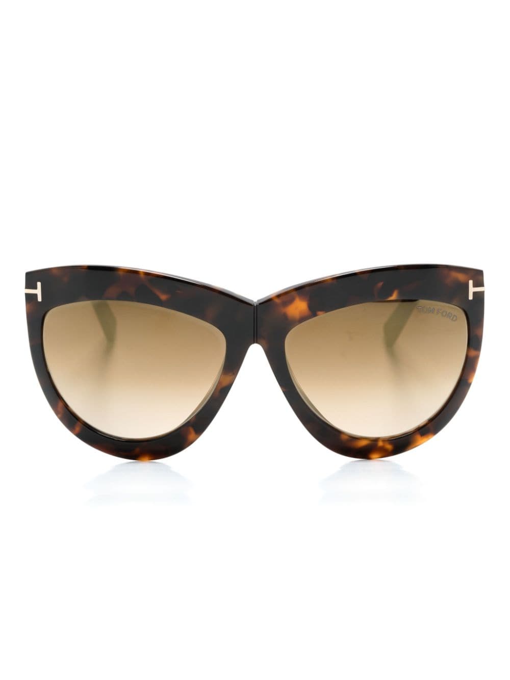 TOM FORD Eyewear Doris Sonnenbrille mit Butterfly-Gestell - Braun von TOM FORD Eyewear