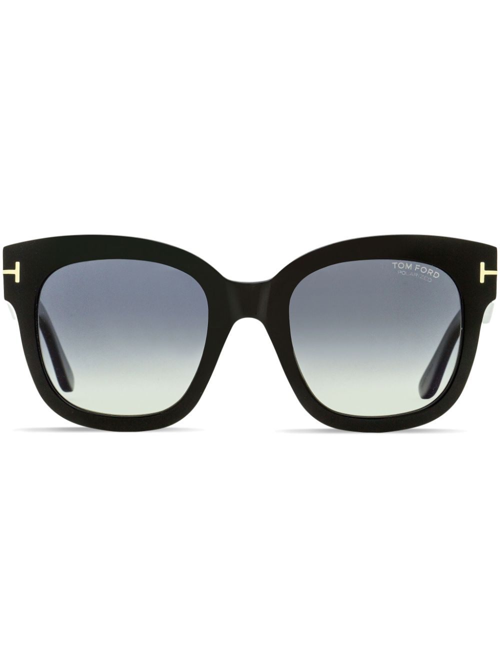 TOM FORD Eyewear Eckige Beatrix-02 Sonnenbrille - Schwarz von TOM FORD Eyewear