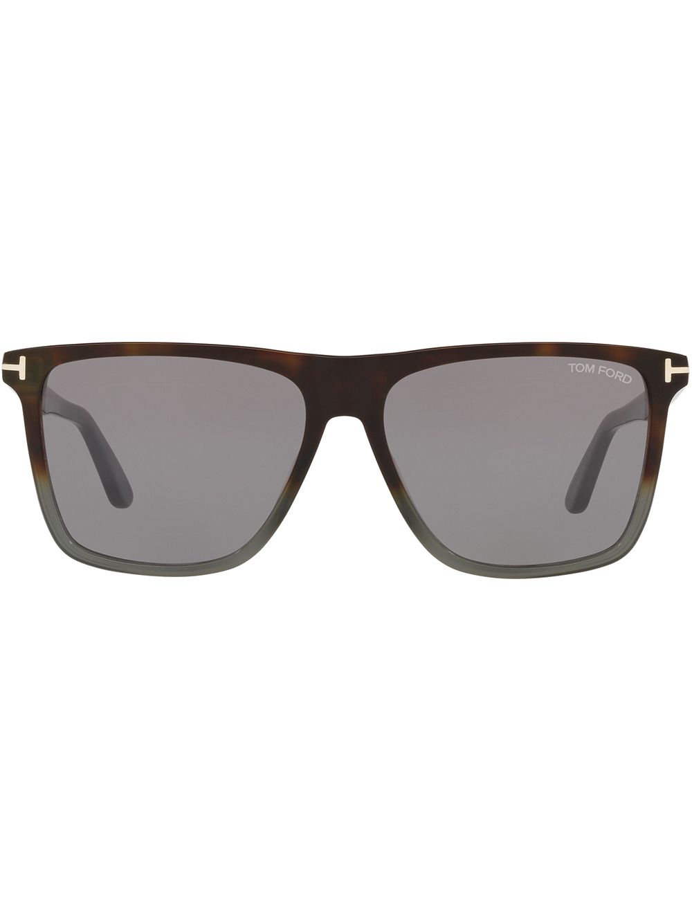 TOM FORD Eyewear Eckige FT0832 Sonnenbrille - Grün von TOM FORD Eyewear