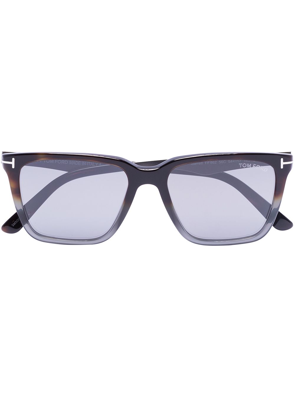 TOM FORD Eyewear Eckige Garrett Sonnenbrille - Grau von TOM FORD Eyewear