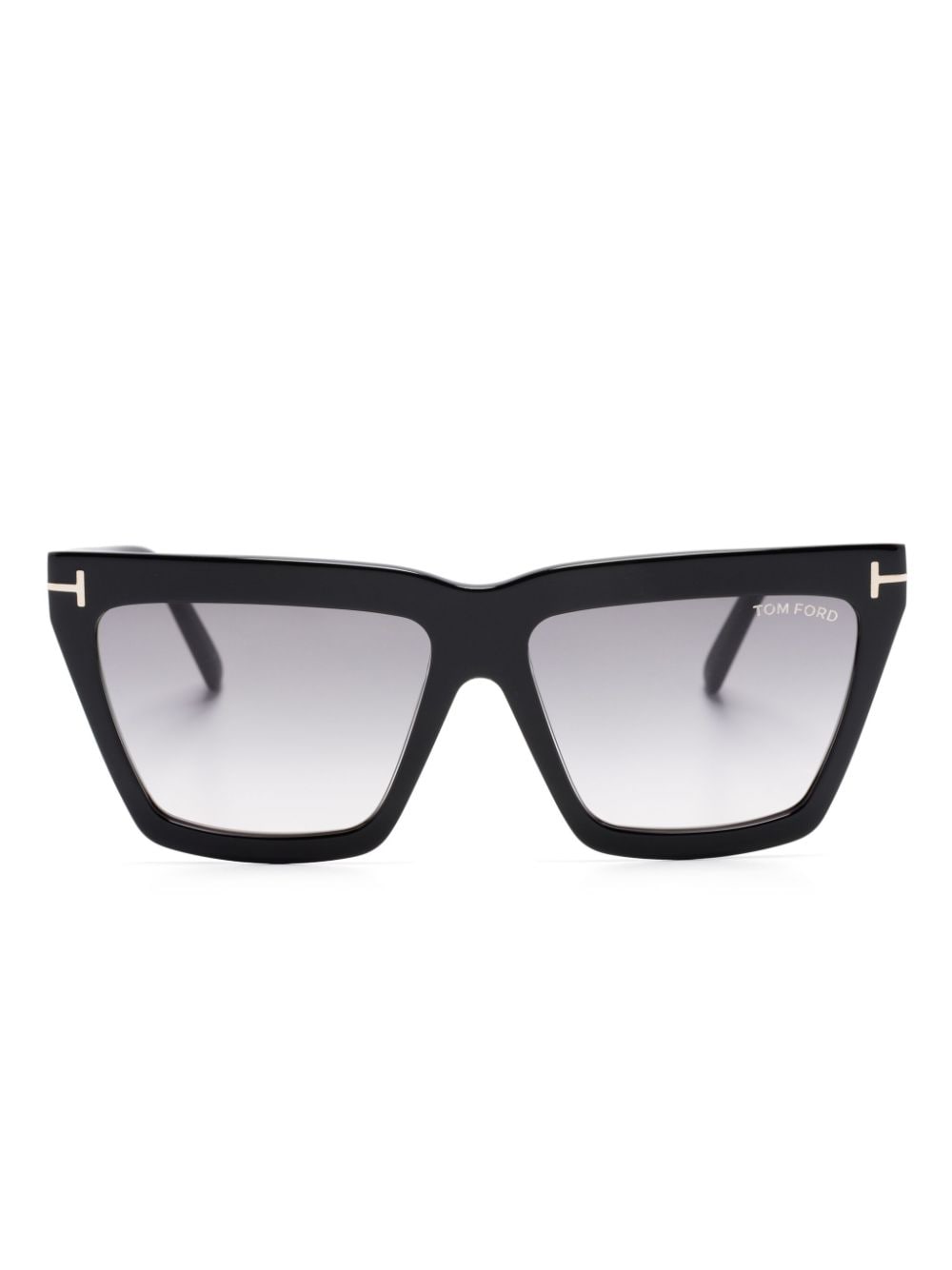 TOM FORD Eyewear Eden Sonnenbrille mit geometrischem Gestell - Schwarz von TOM FORD Eyewear