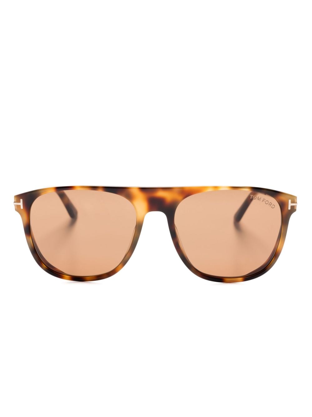 TOM FORD Eyewear Lionel Sonnenbrille im Wayfarer-Design - Braun von TOM FORD Eyewear