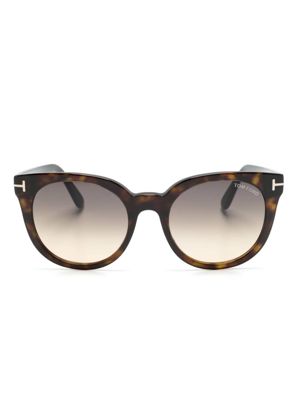 TOM FORD Eyewear Moira round-frame sunglasses - Braun von TOM FORD Eyewear