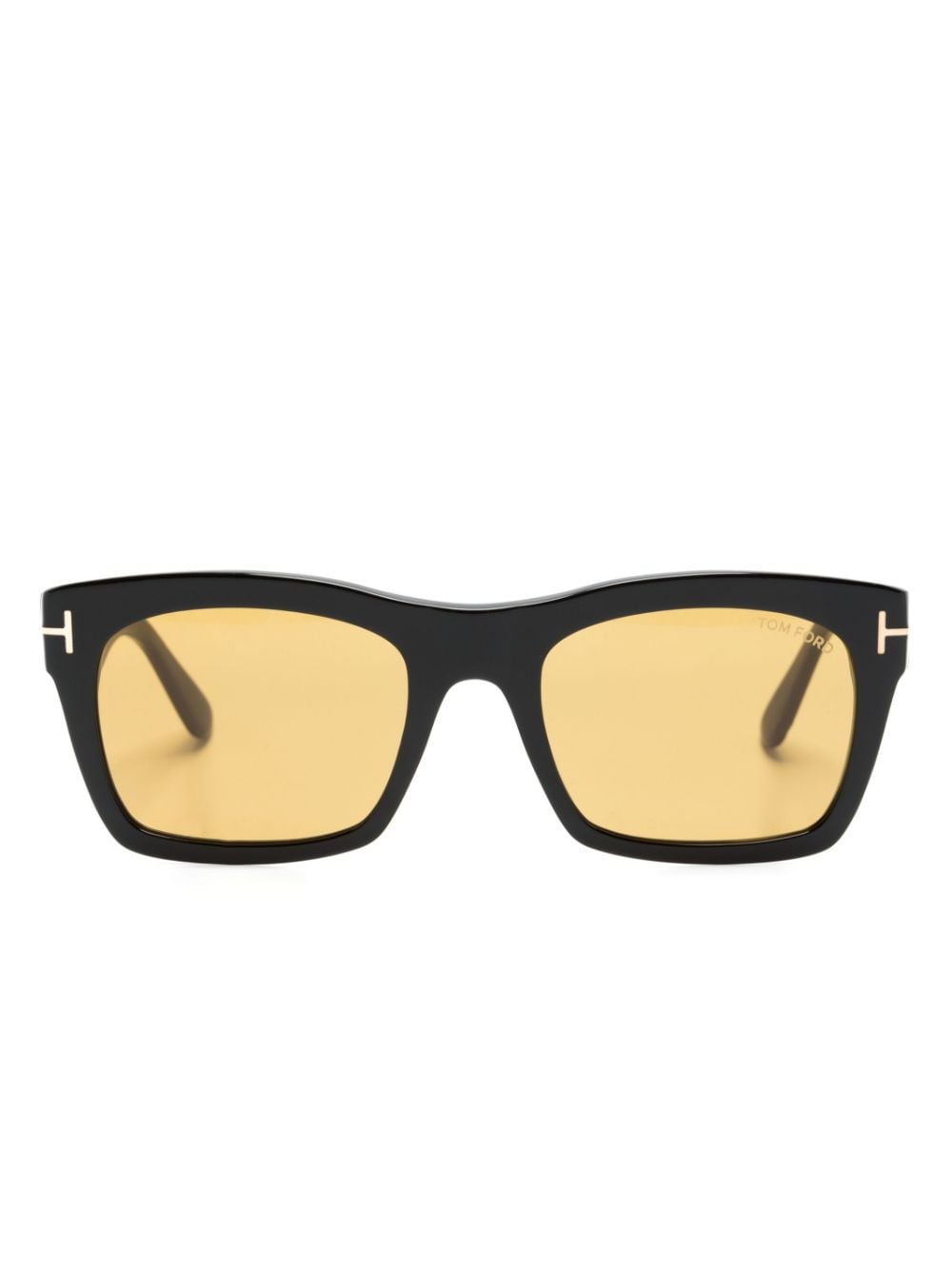 TOM FORD Eyewear Nico Sonnenbrille mit eckigem Gestell - Schwarz von TOM FORD Eyewear