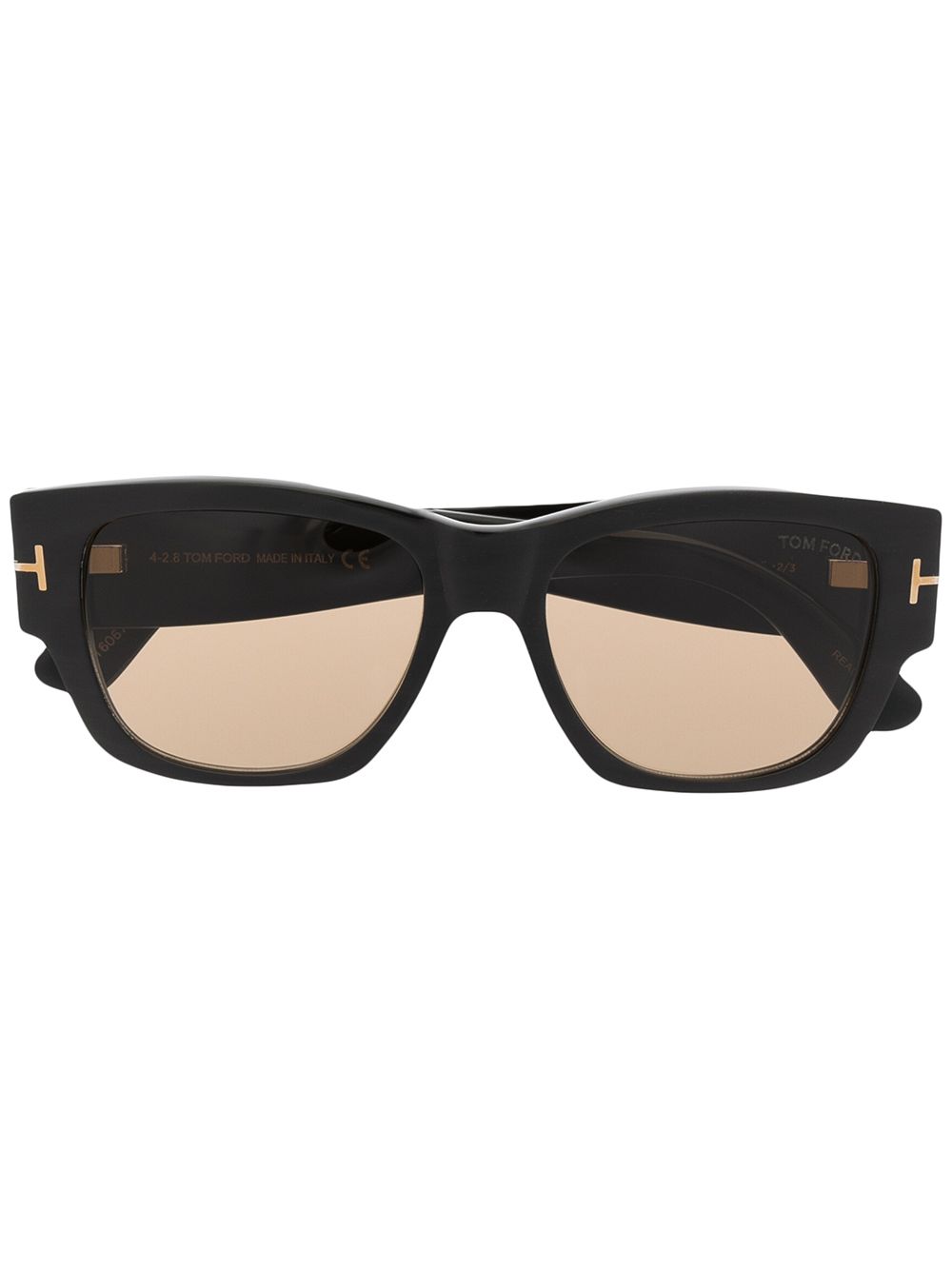 TOM FORD Eyewear Sonnenbrille mit eckigem Gestell - Braun von TOM FORD Eyewear