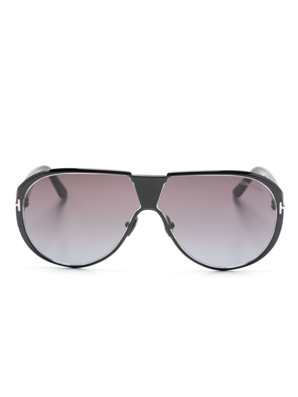 TOM FORD Eyewear Vicenzo Pilotenbrille - Schwarz von TOM FORD Eyewear