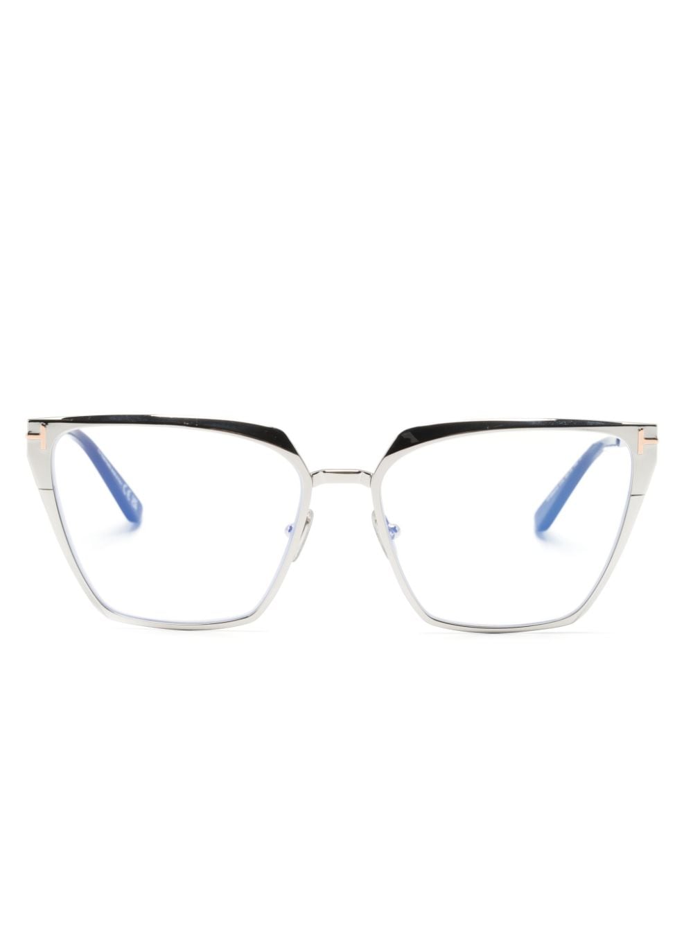 TOM FORD Eyewear butterfly-frame glasses - Silber von TOM FORD Eyewear