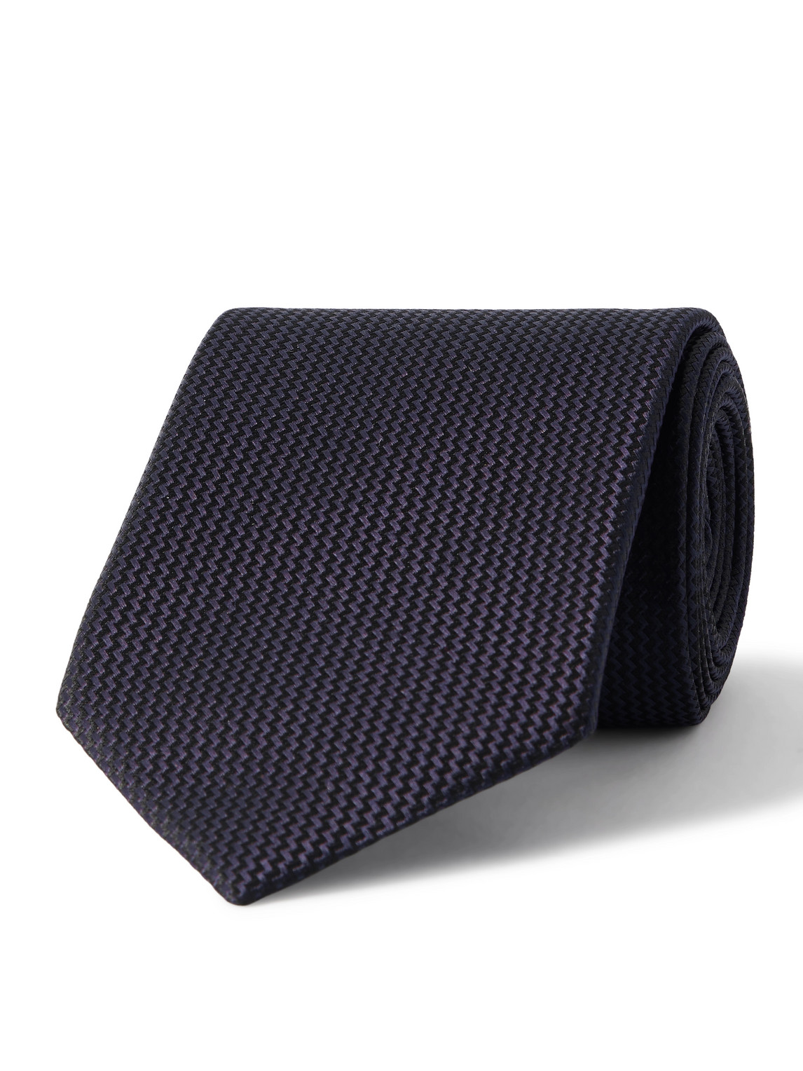 TOM FORD - 8cm Silk-Jacquard Tie - Men - Purple von TOM FORD