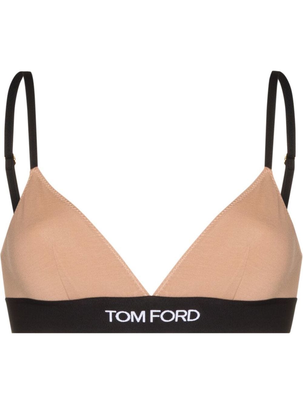 TOM FORD Bikinioberteil mit Logo - Rosa von TOM FORD