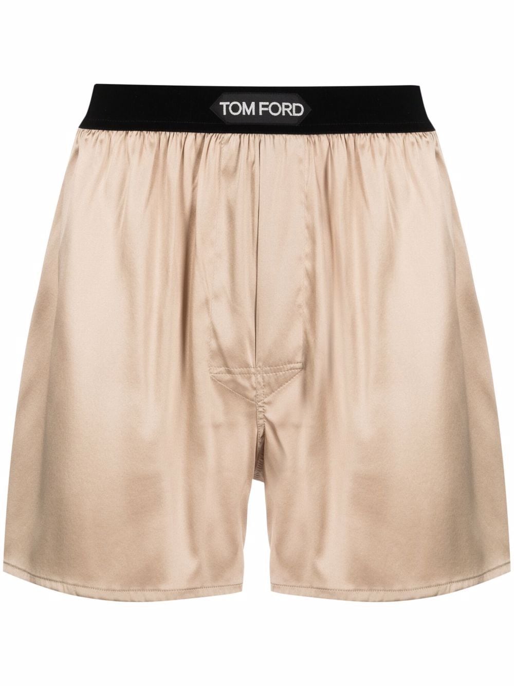 TOM FORD Boxershorts aus Seide - Nude von TOM FORD