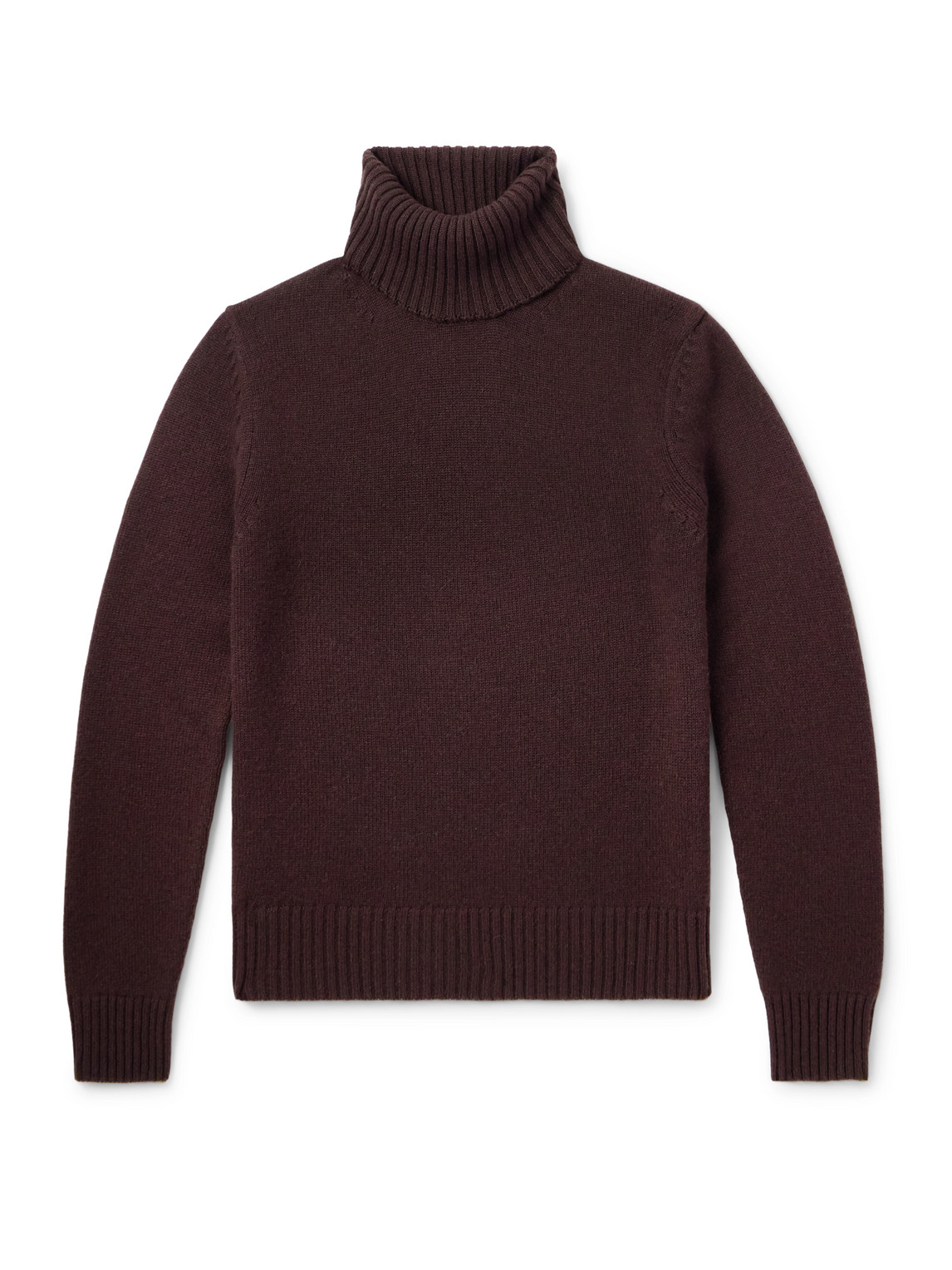 TOM FORD - Cashmere Rollneck Sweater - Men - Brown - IT 52 von TOM FORD