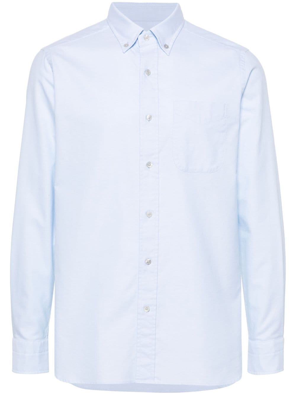 TOM FORD Hemd mit Button-down-Kragen - Blau von TOM FORD